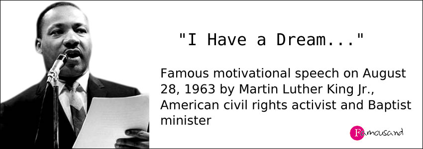 Most famous motivational speeches in history
